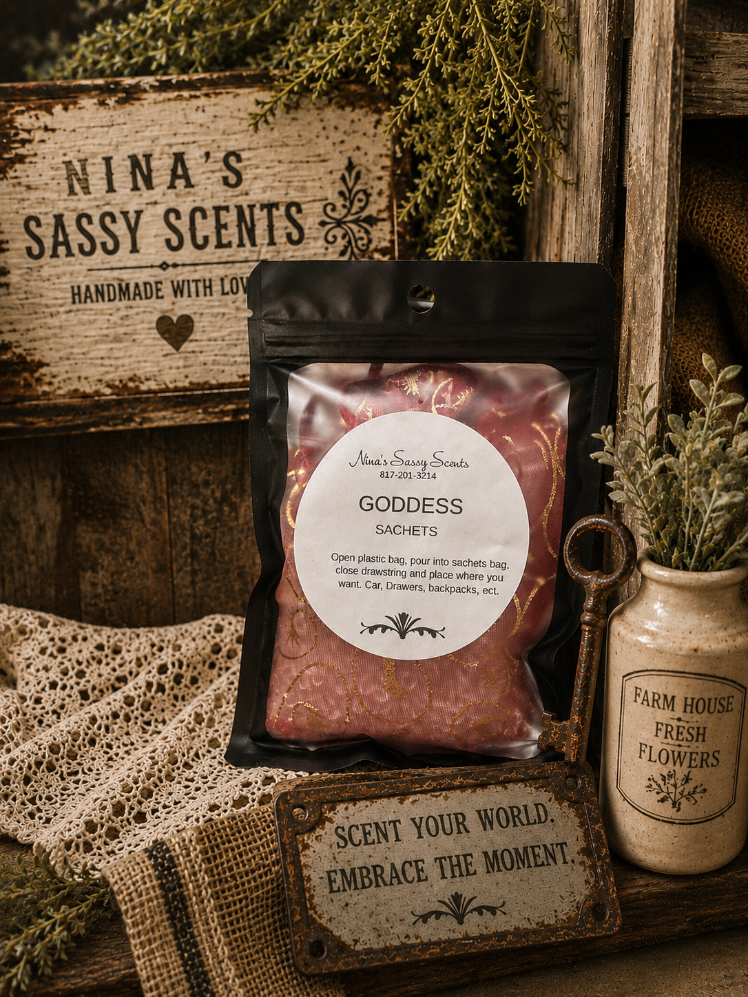 Sachets - Nina's Sassy Scents