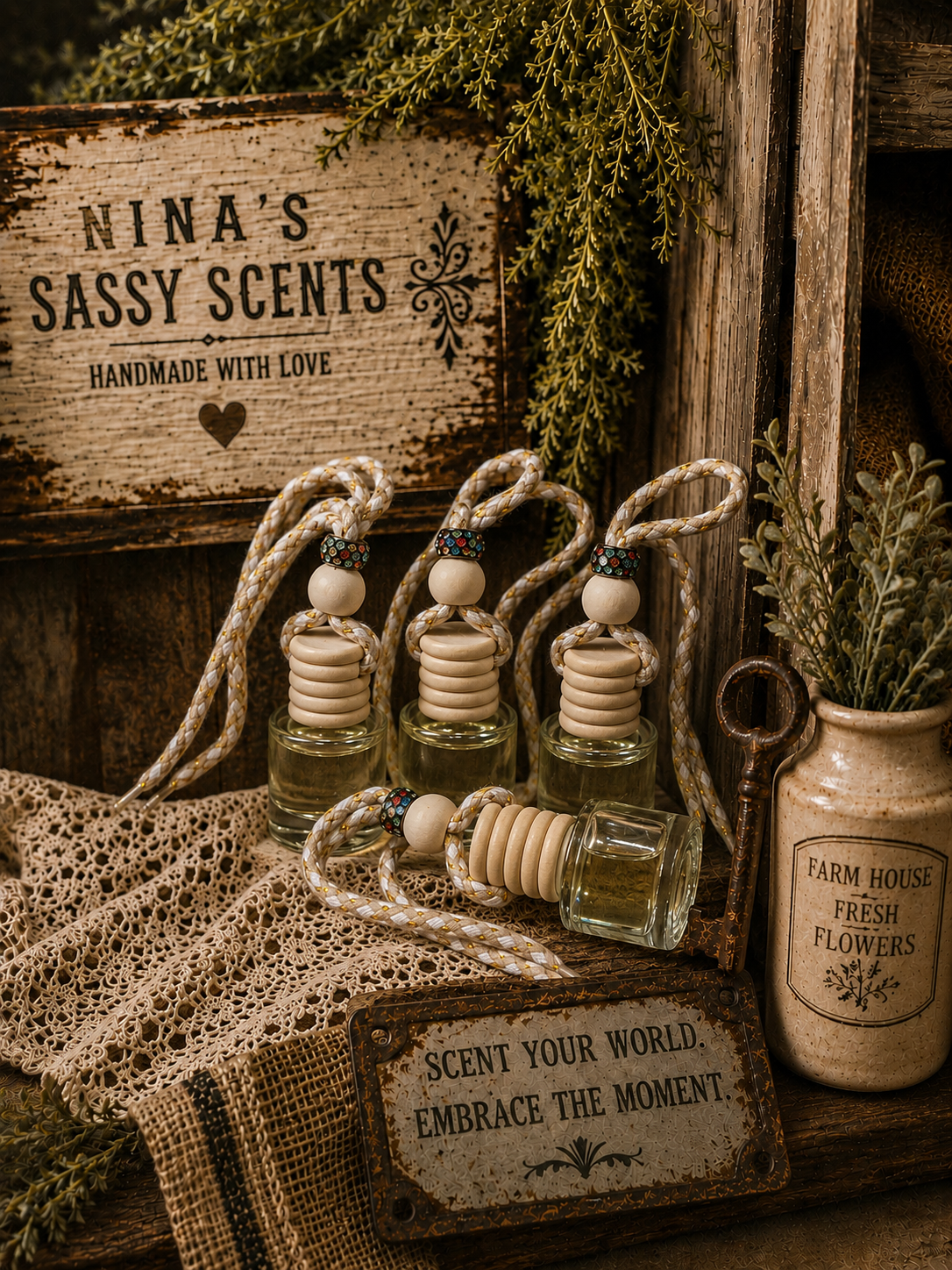Car-Diffuser-Nina's Sassy Scents