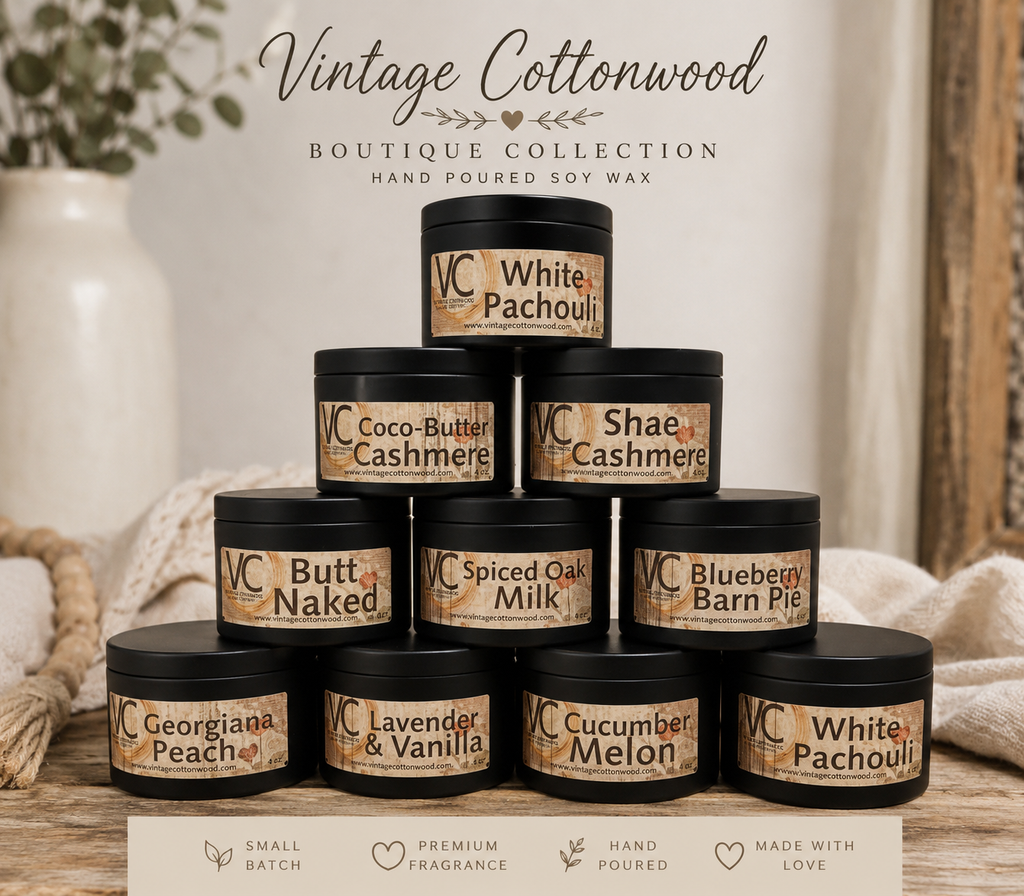 Cottonwood Mini Candles 4 oz.