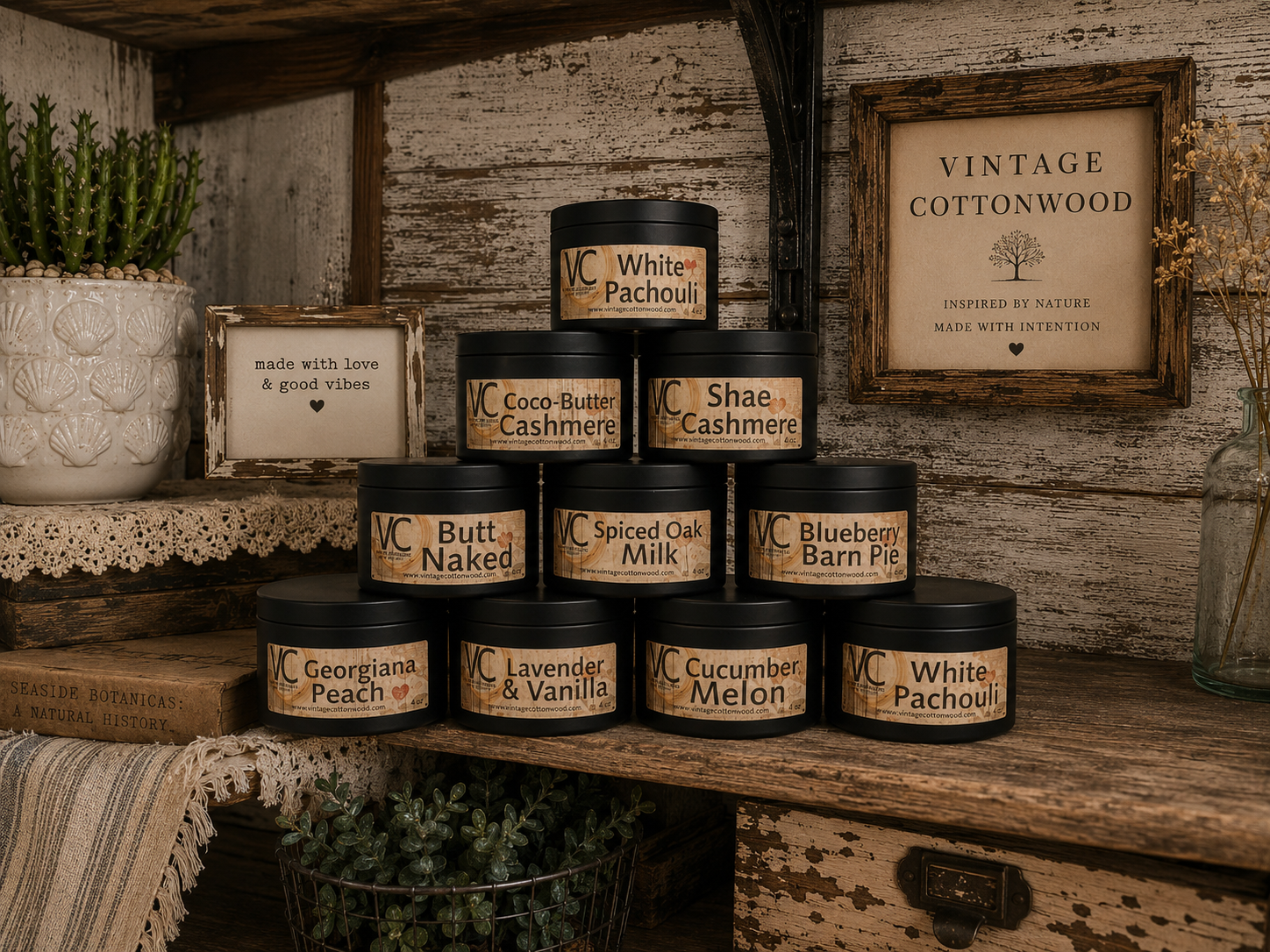 Cottonwood Mini Candles 4 oz.