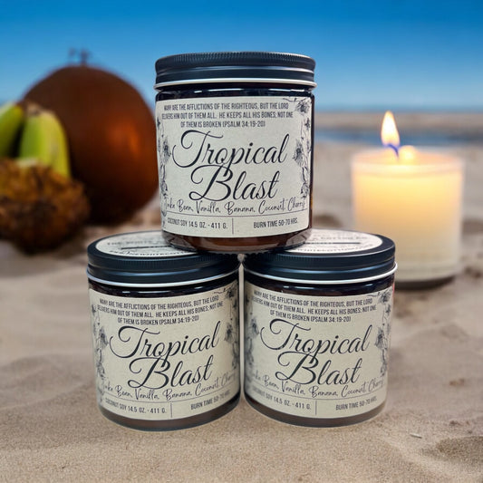 Tropical Blast Candle - Vintage Cottonwood