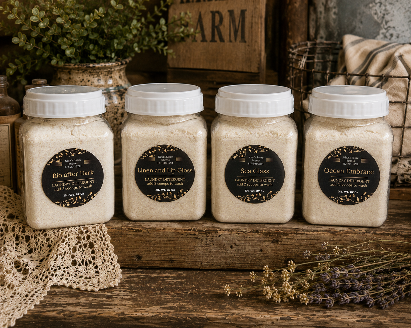 Laundry Detergent - Nina's Sassy Scents