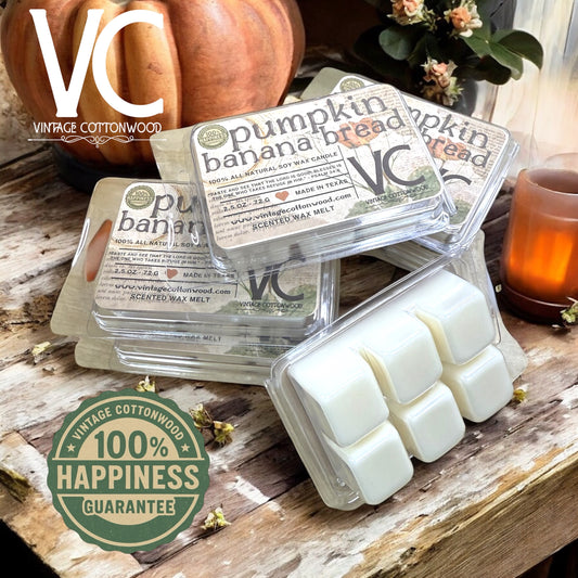Pumpkin Banana Bread Wax Melt