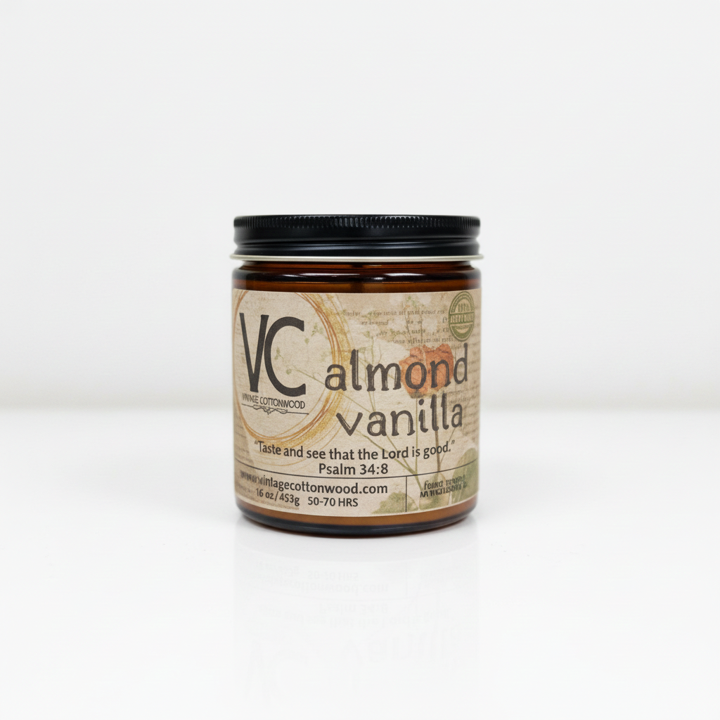 Almond Vanilla Candle