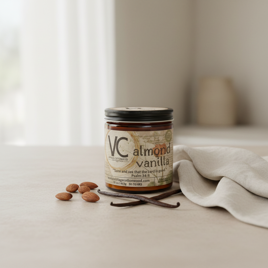 Almond Vanilla Candle