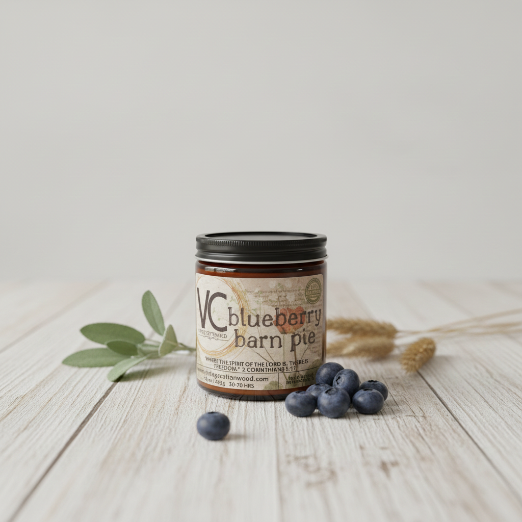 Blueberry Barn Pie Candle