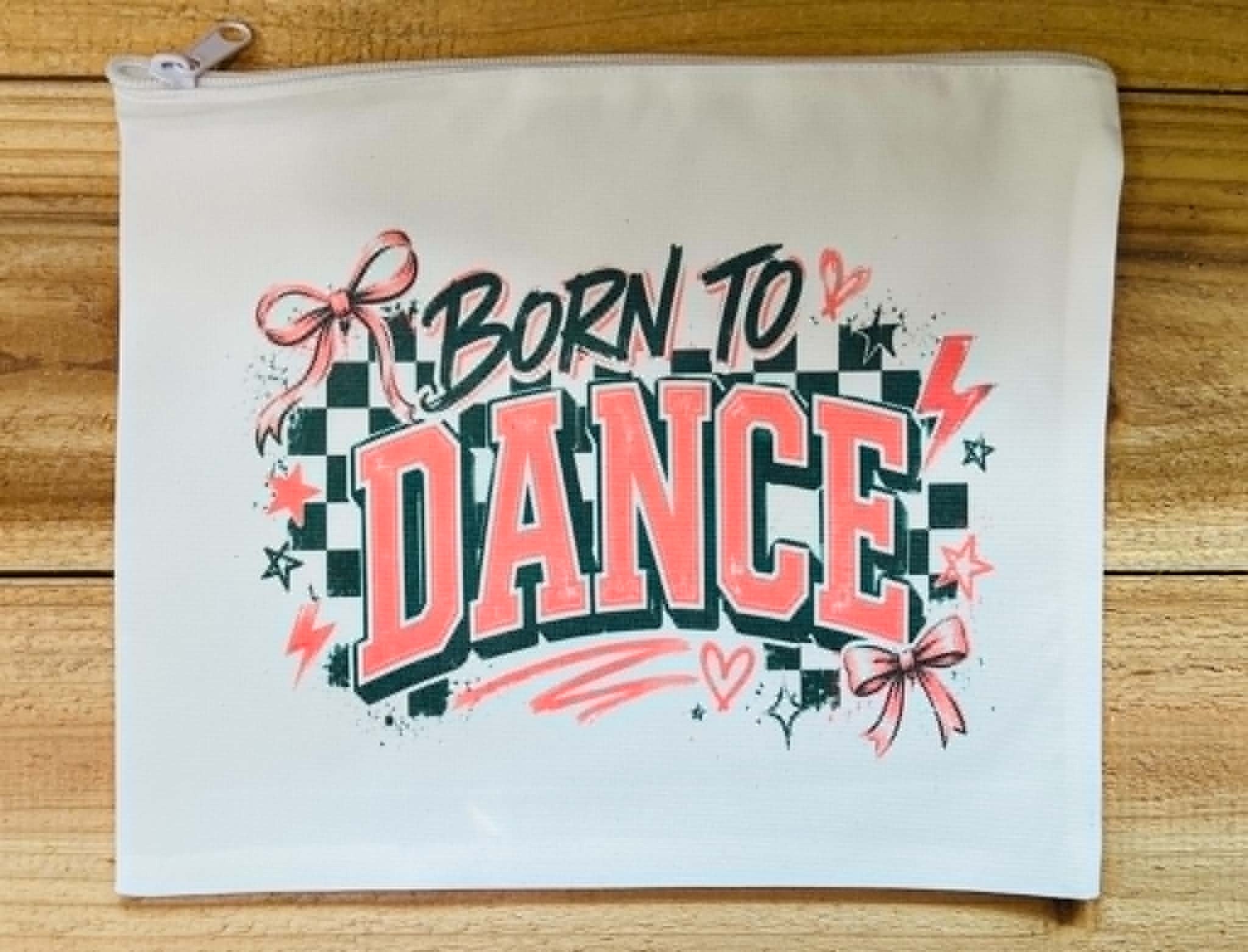 Born To Dance Makeup Bag