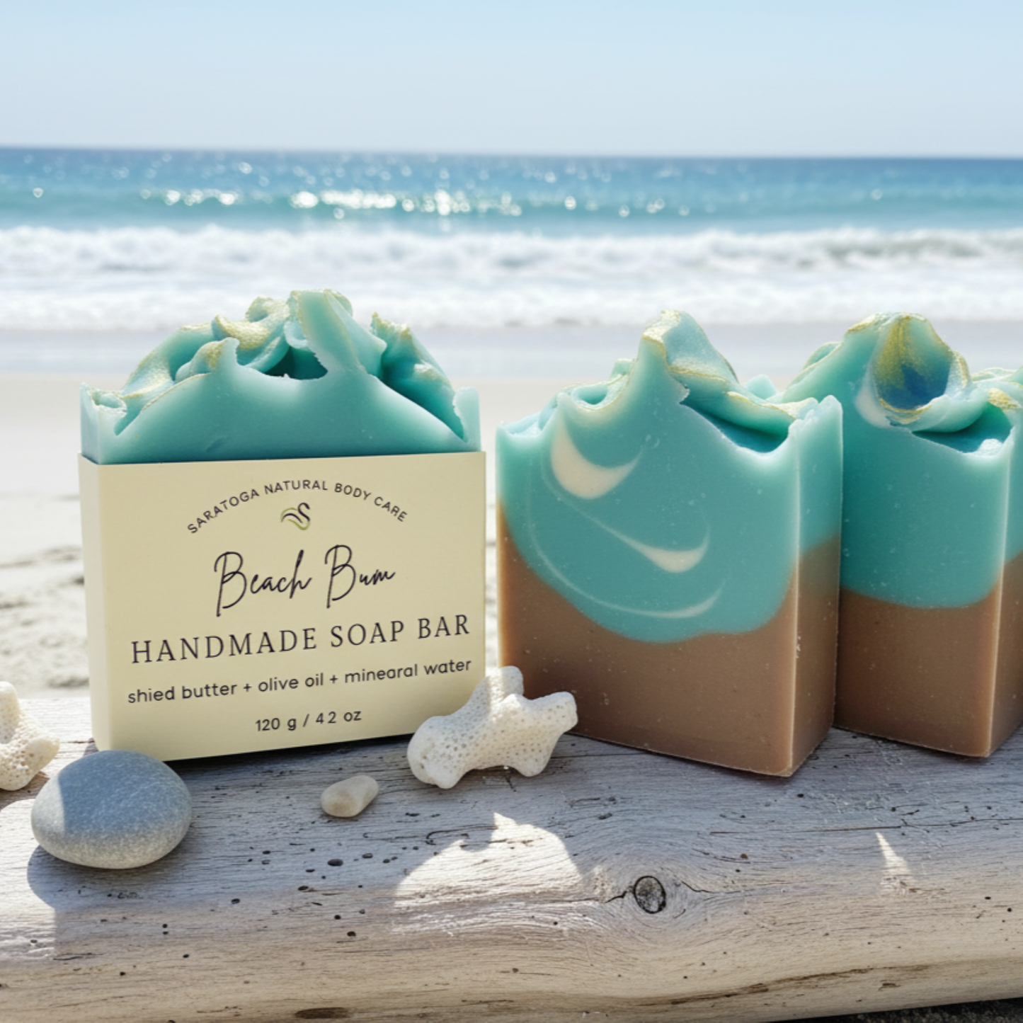 Beach Bum Handmade Soap Bar