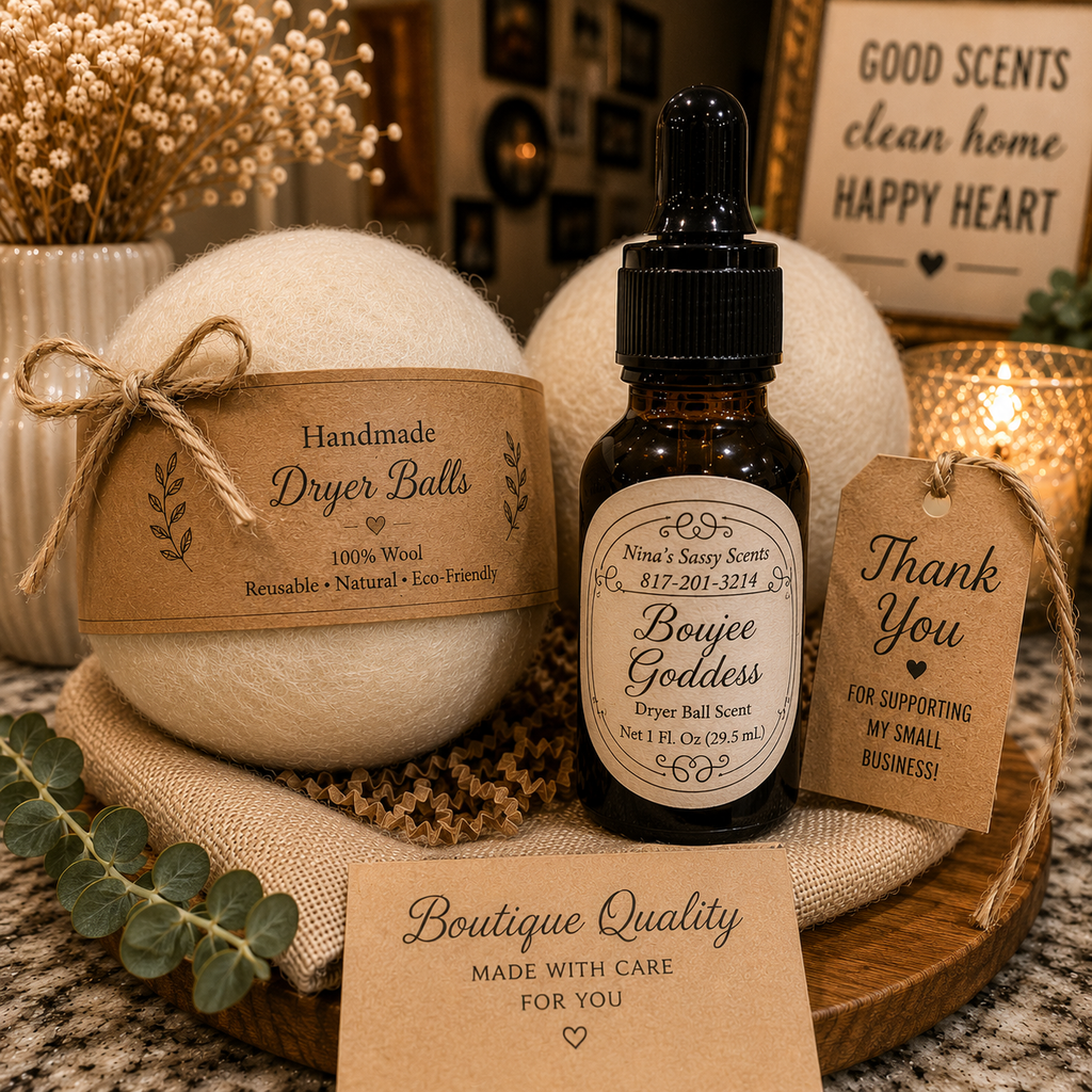 Dryer Balls- Nina's Sassy Scents