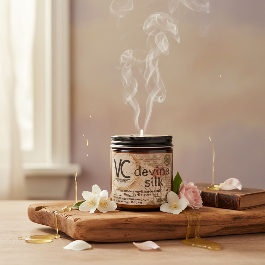 Devine Silk Candle