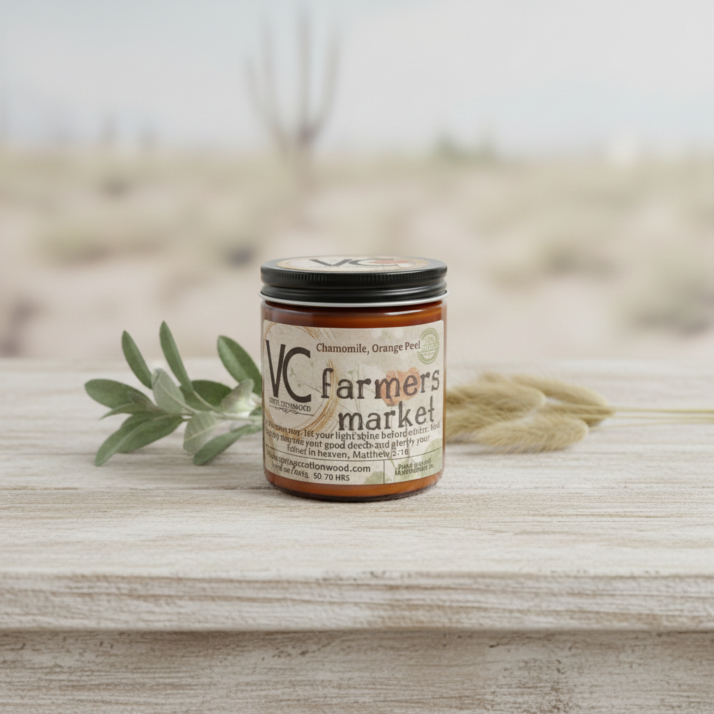 16 oz Vintage Cottonwood Hand-Poured Candles