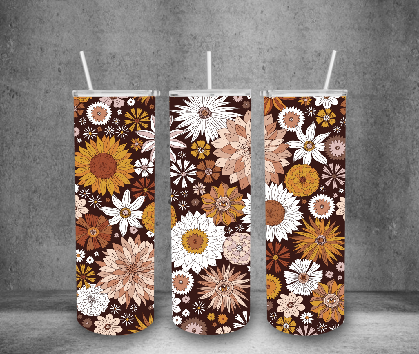 Fall Daisies Tumbler