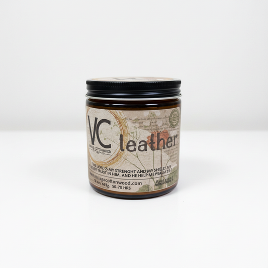 Leather Candle