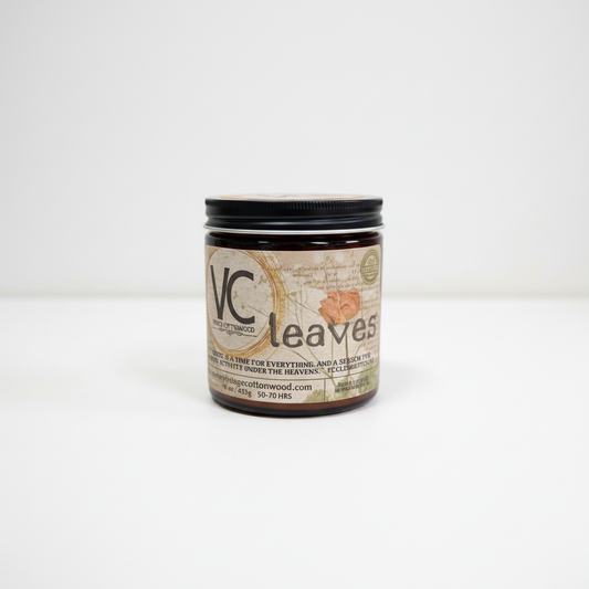 Leaves Candle