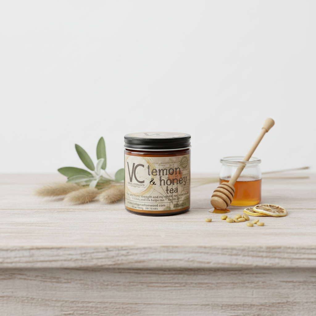 Lemon & Honey Tea Candle