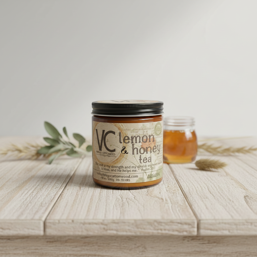 Lemon & Honey Tea Candle