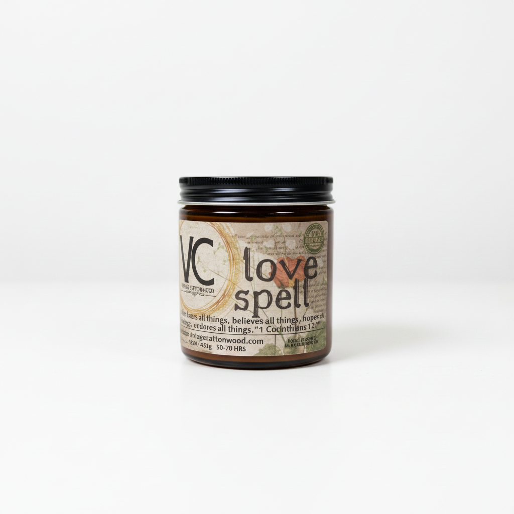Love Spell Candle