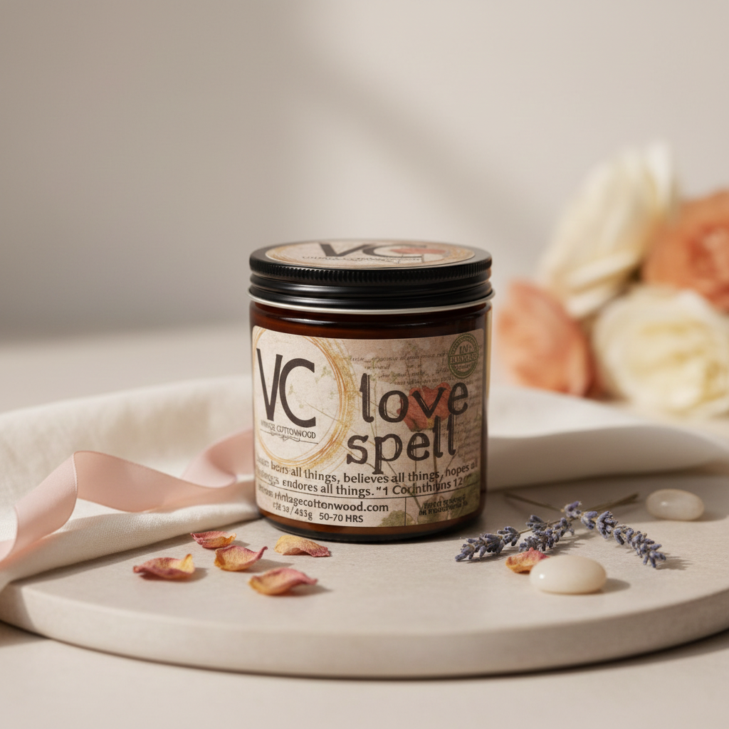 Love Spell Candle