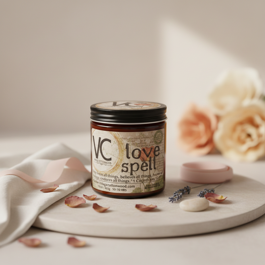 Love Spell Candle