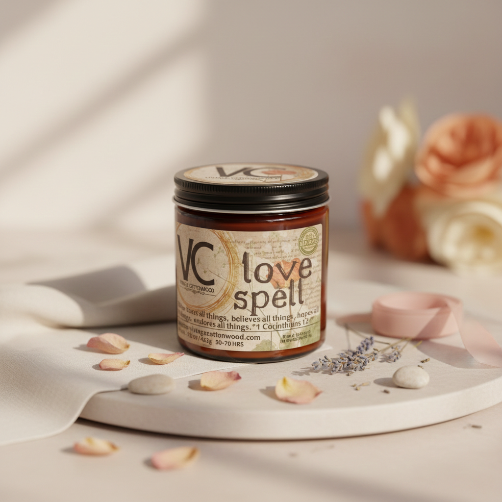 Love Spell Candle