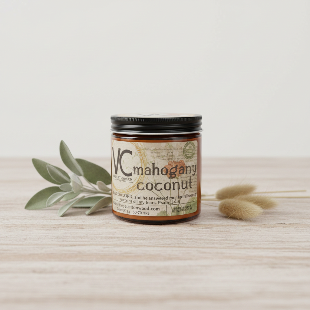 Mahogany Coconut Candle