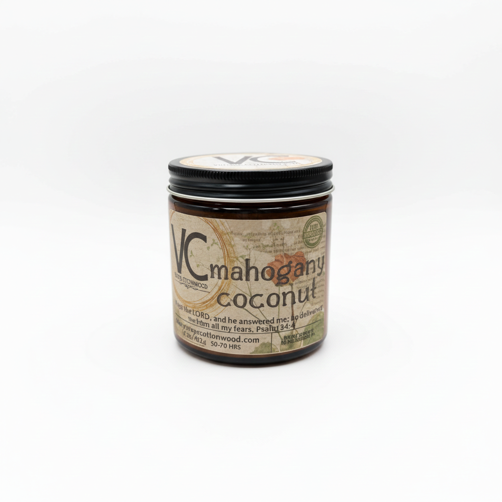 Mahogany Coconut Candle
