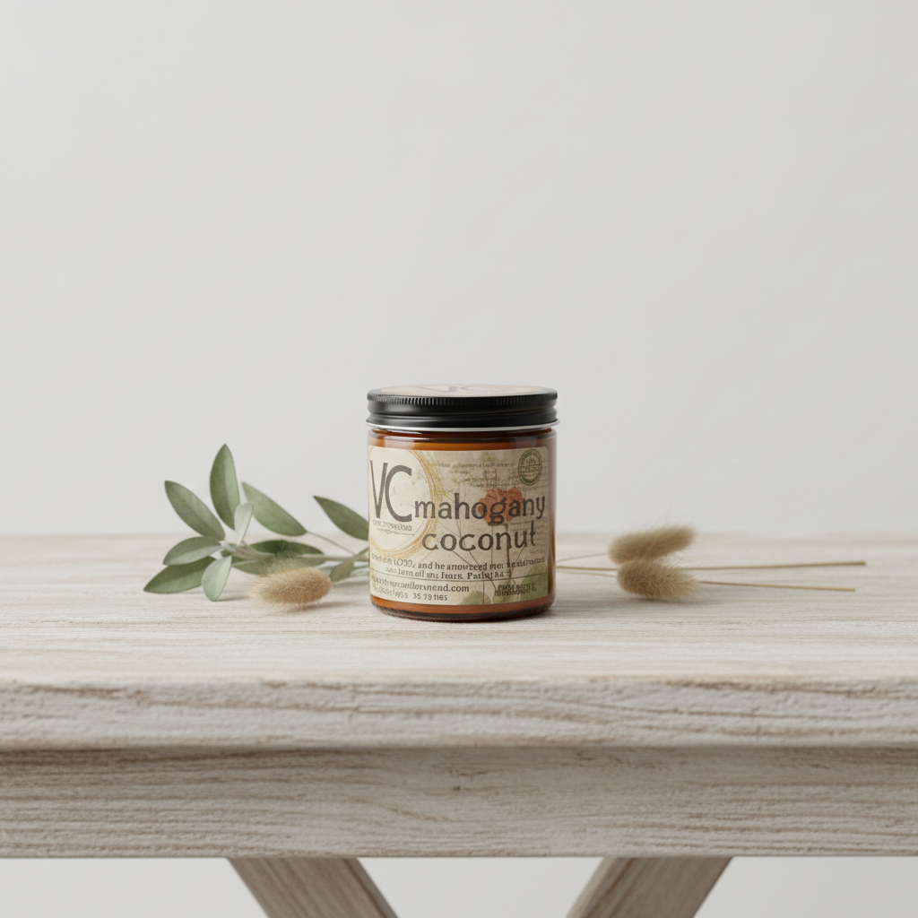 Mahogany Coconut Candle