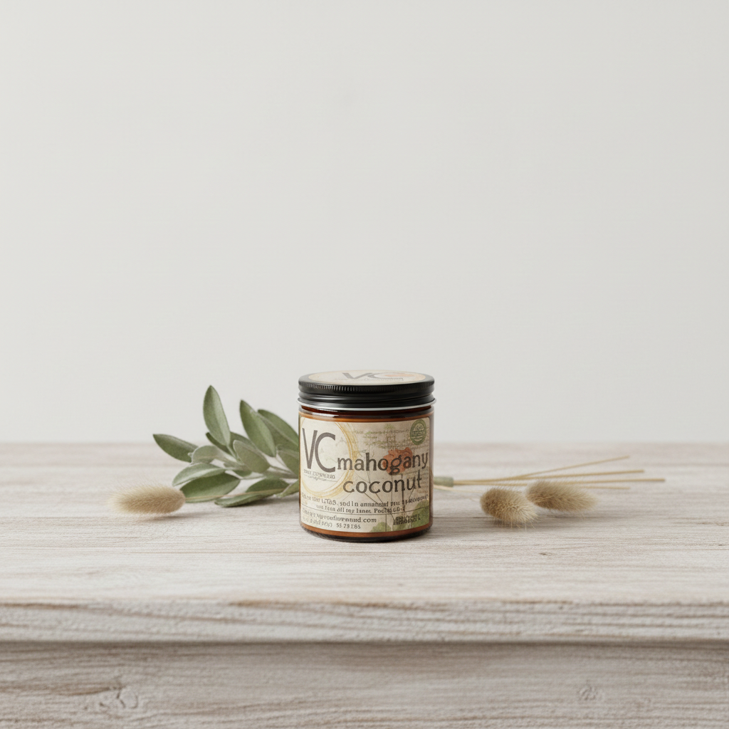 Mahogany Coconut Candle