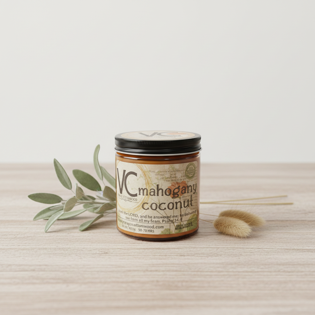 Mahogany Coconut Candle