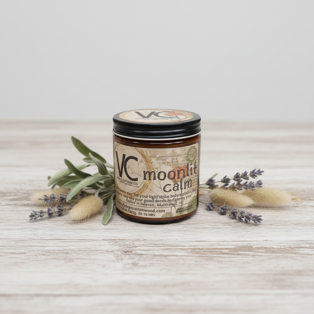 Moonlit Calm Candle