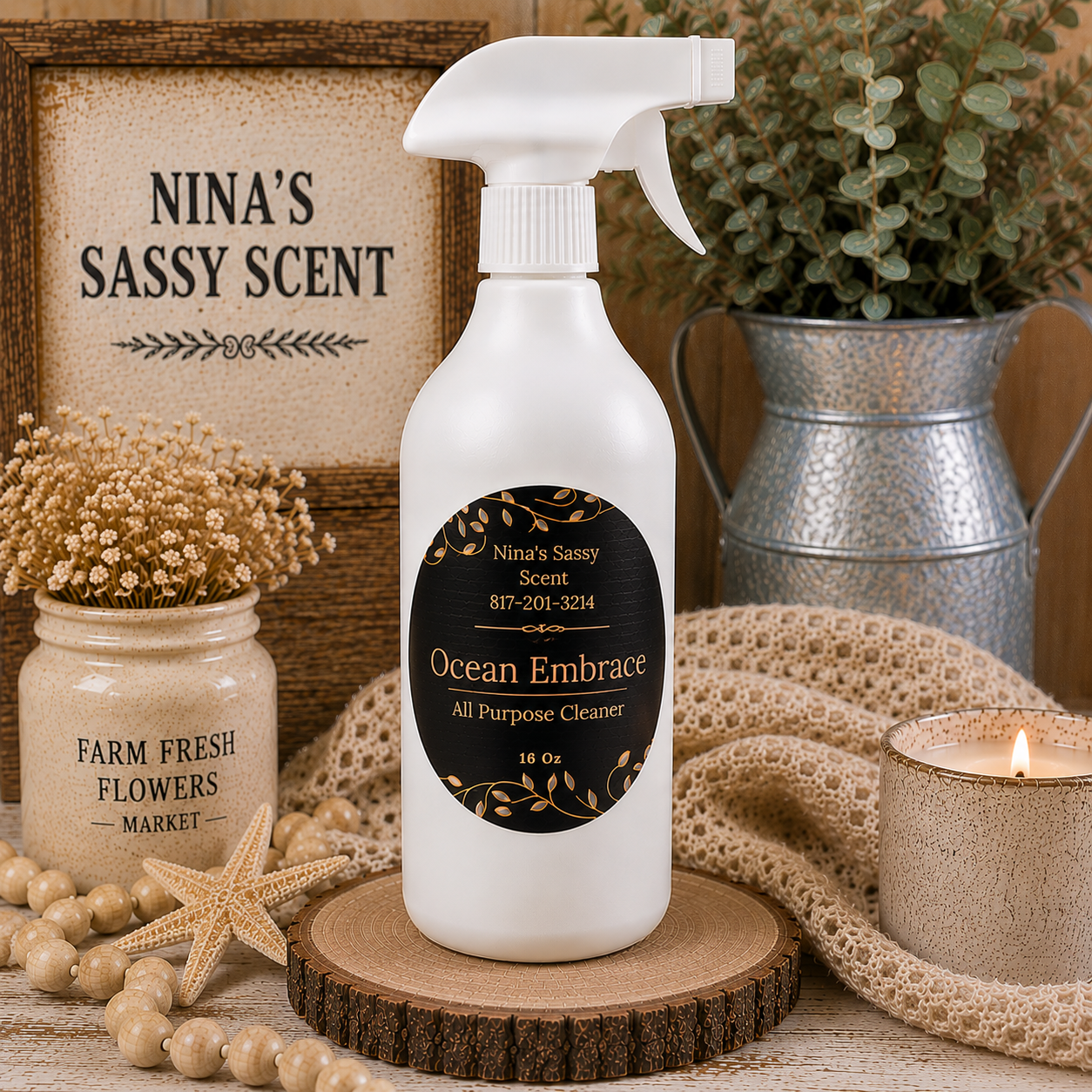 All Purpose Counter Spray - Nina's Sassy Scents