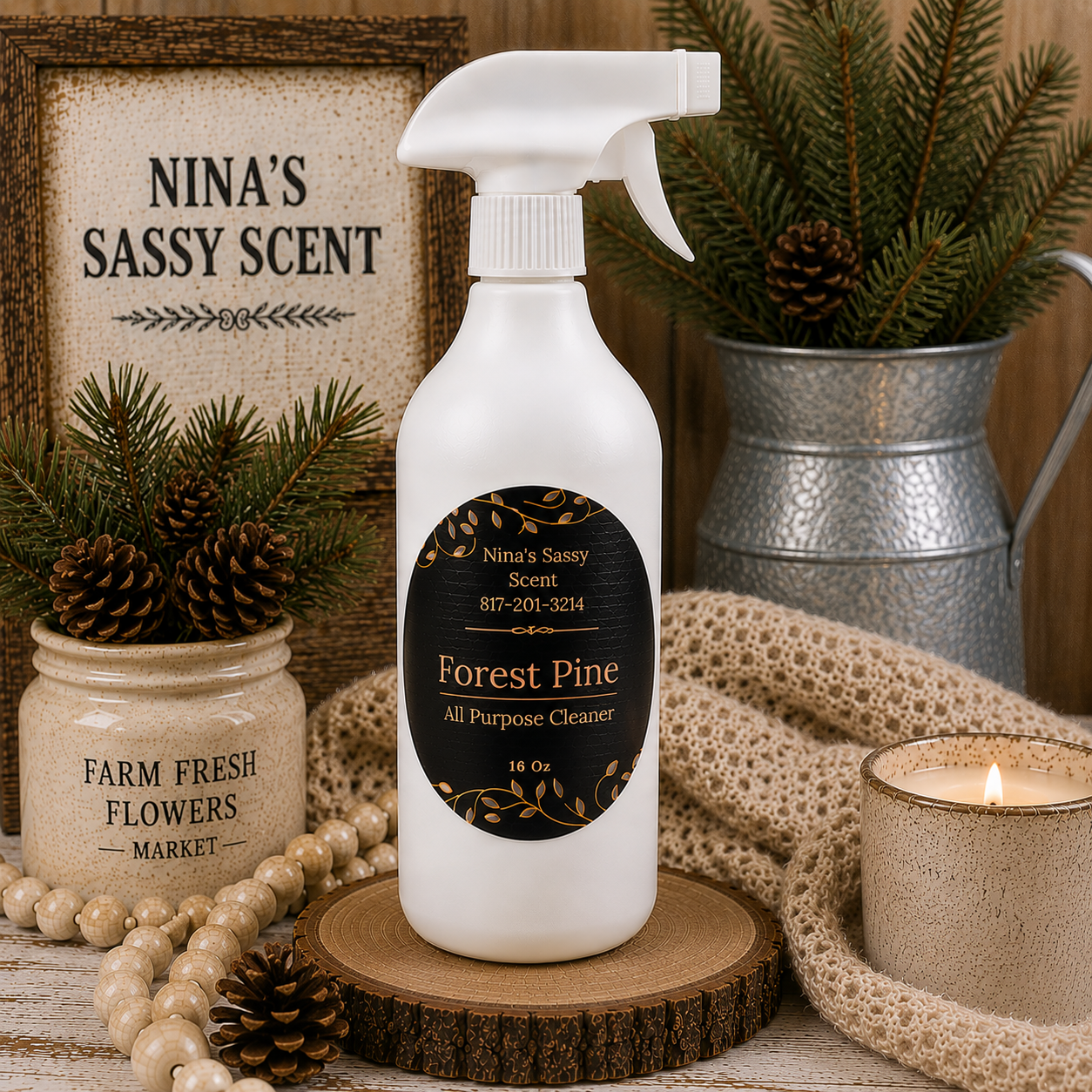 All Purpose Counter Spray - Nina's Sassy Scents