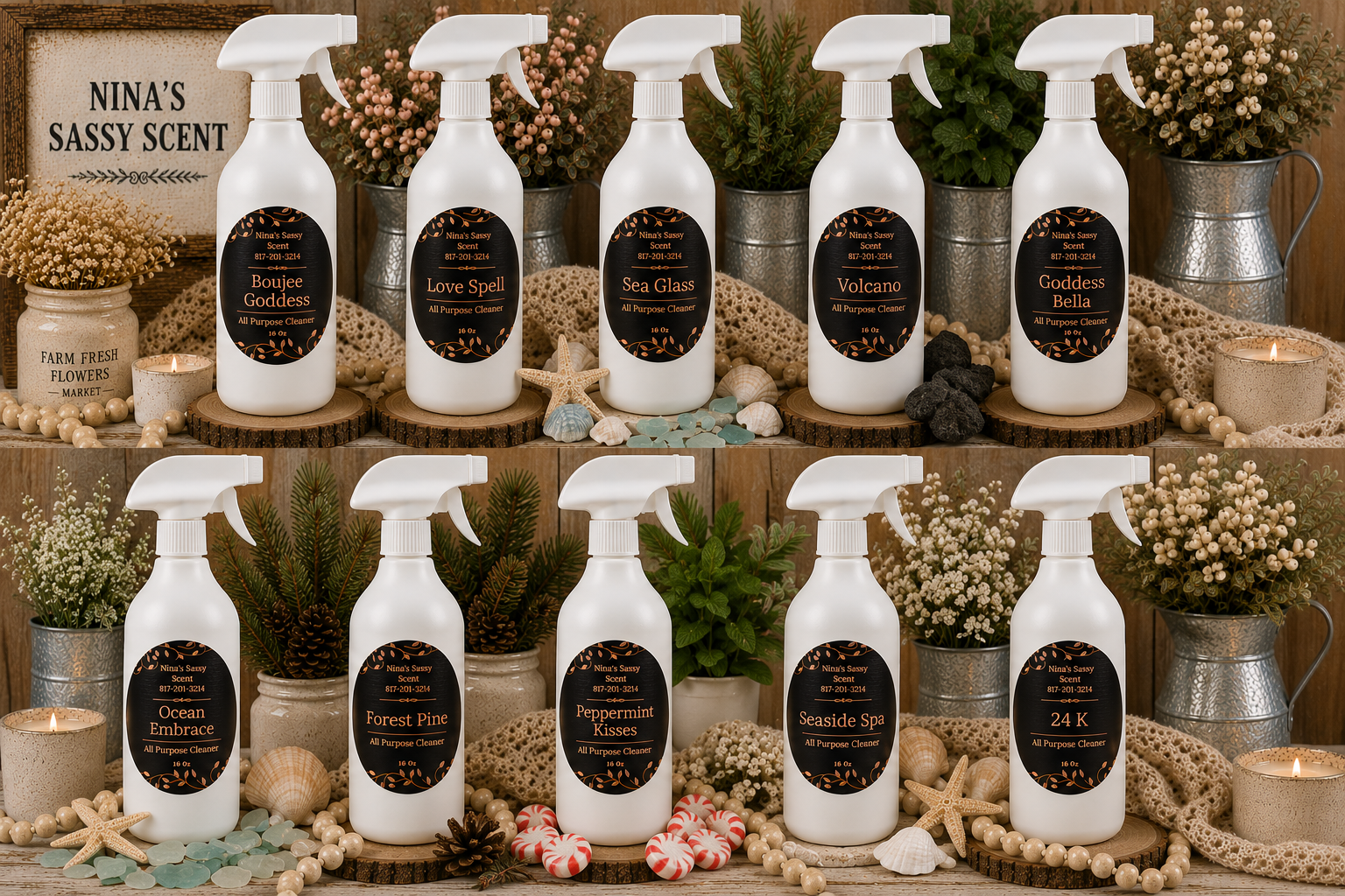 All Purpose Counter Spray - Nina's Sassy Scents