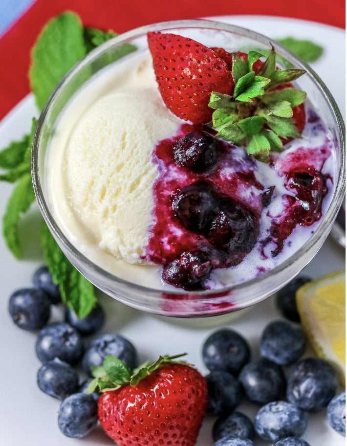 Red, Blue Crunch Sundae Kit