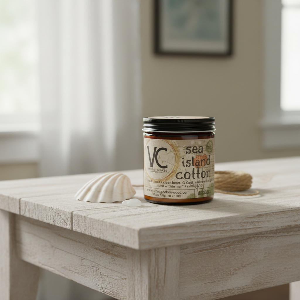 Sea Island Cotton Candle