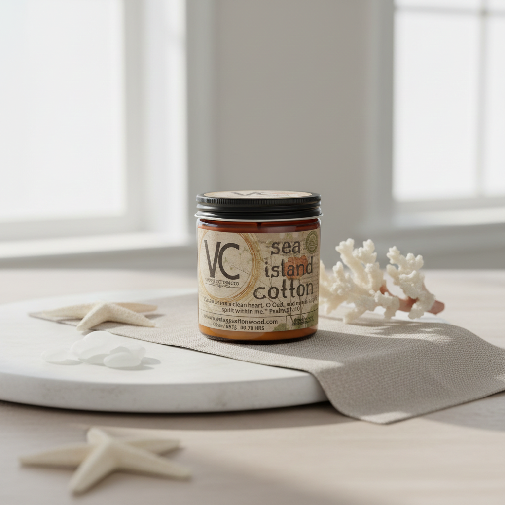 Sea Island Cotton Candle