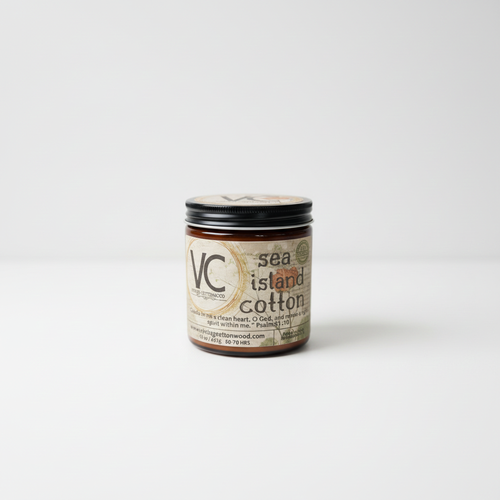 Sea Island Cotton Candle