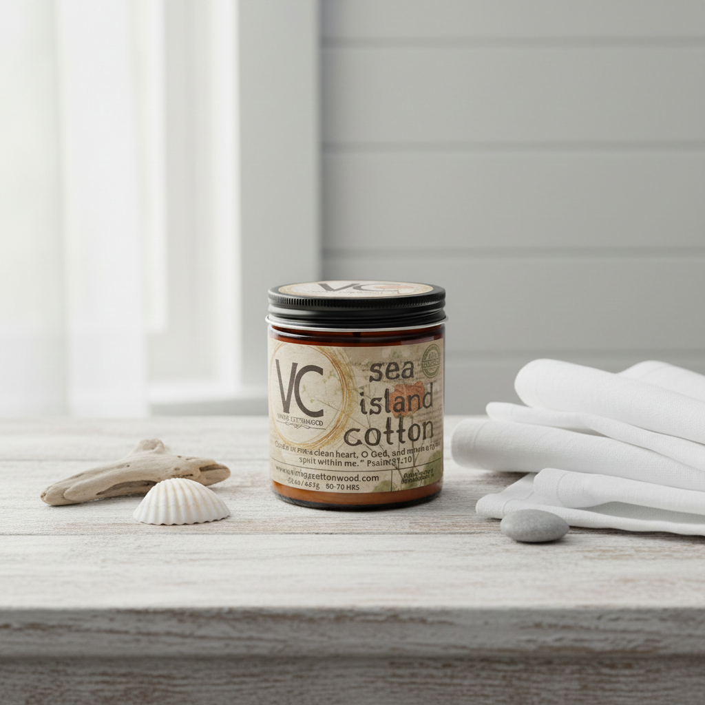 Sea Island Cotton Candle