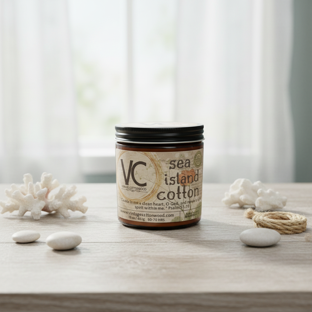 Sea Island Cotton Candle