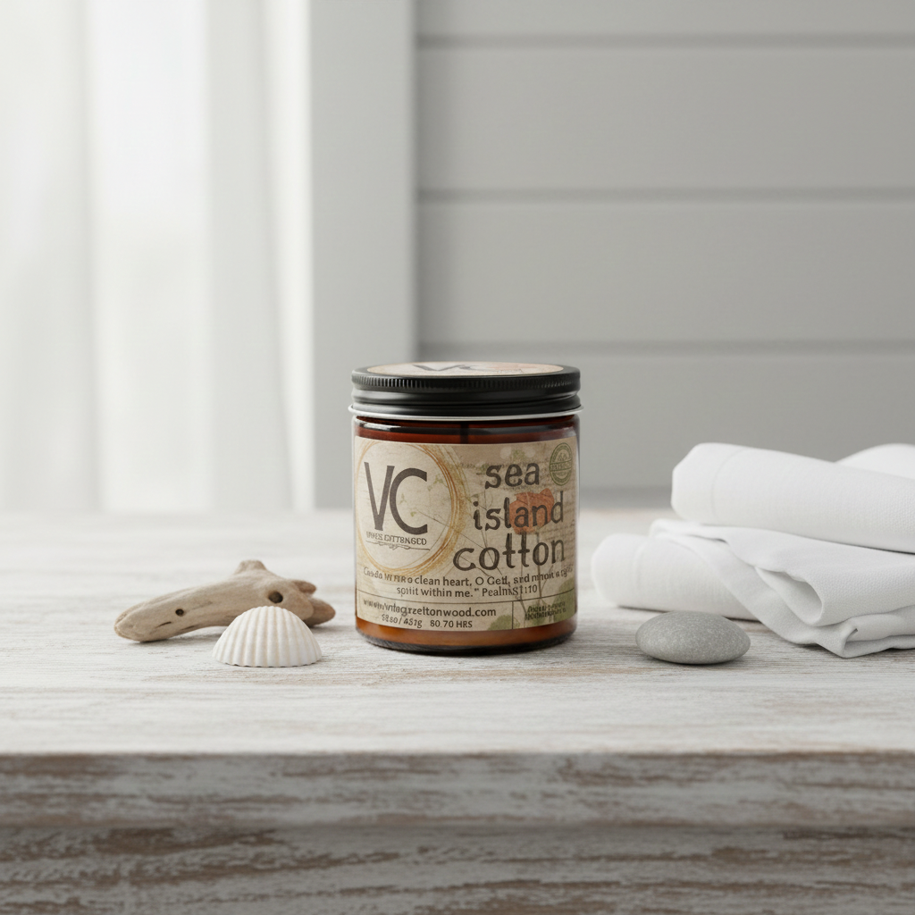 Sea Island Cotton Candle