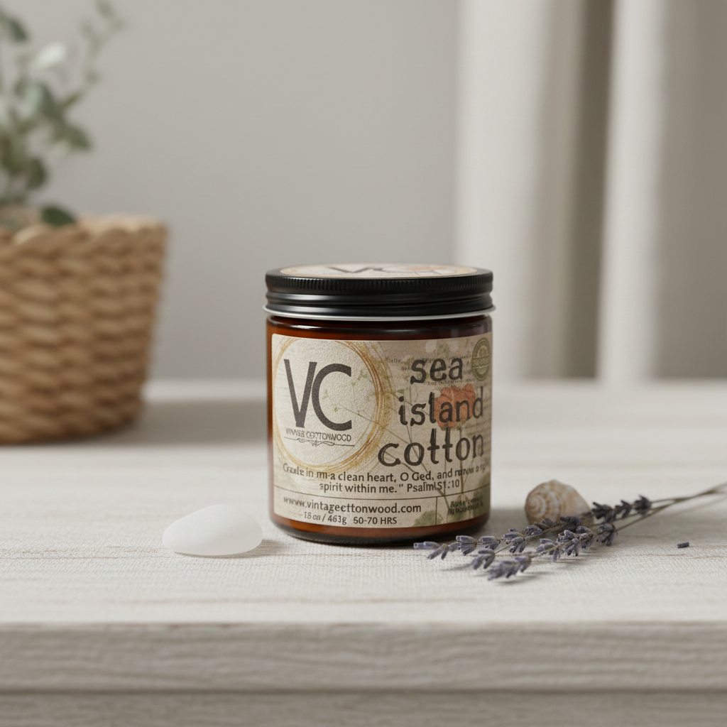 Sea Island Cotton Candle