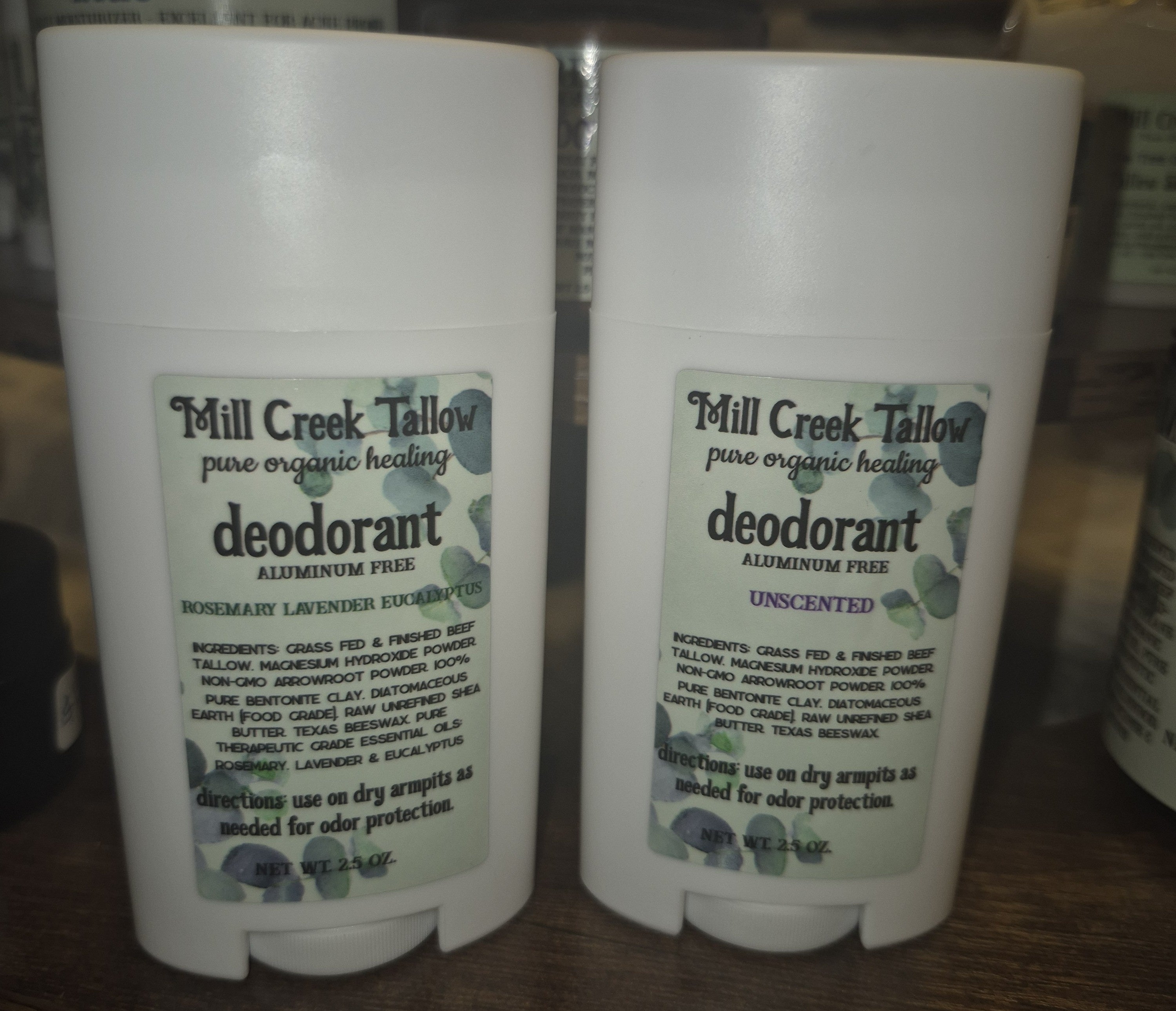 Tallow All Natural Deodorant
