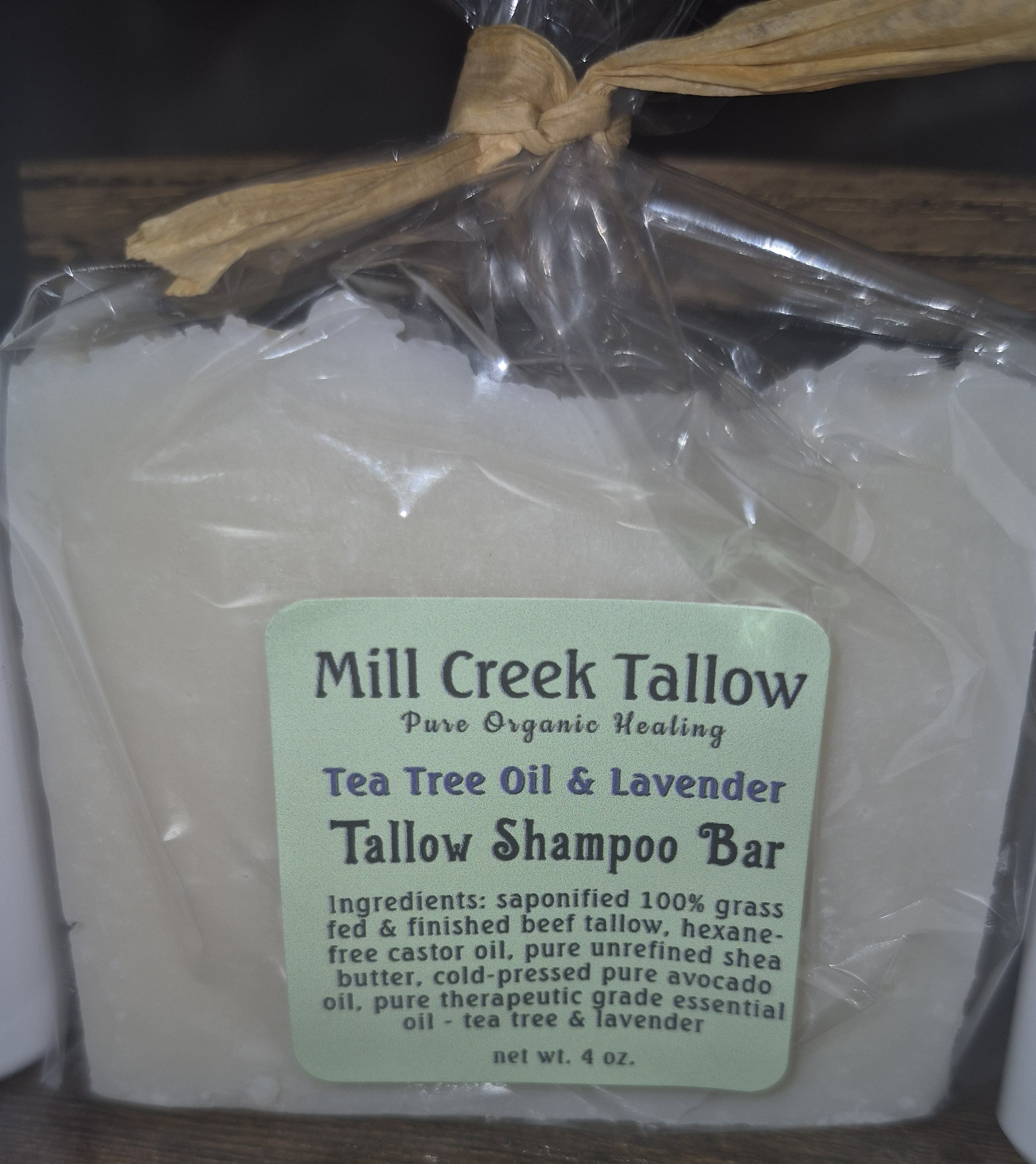 Tallow Shampoo Bar