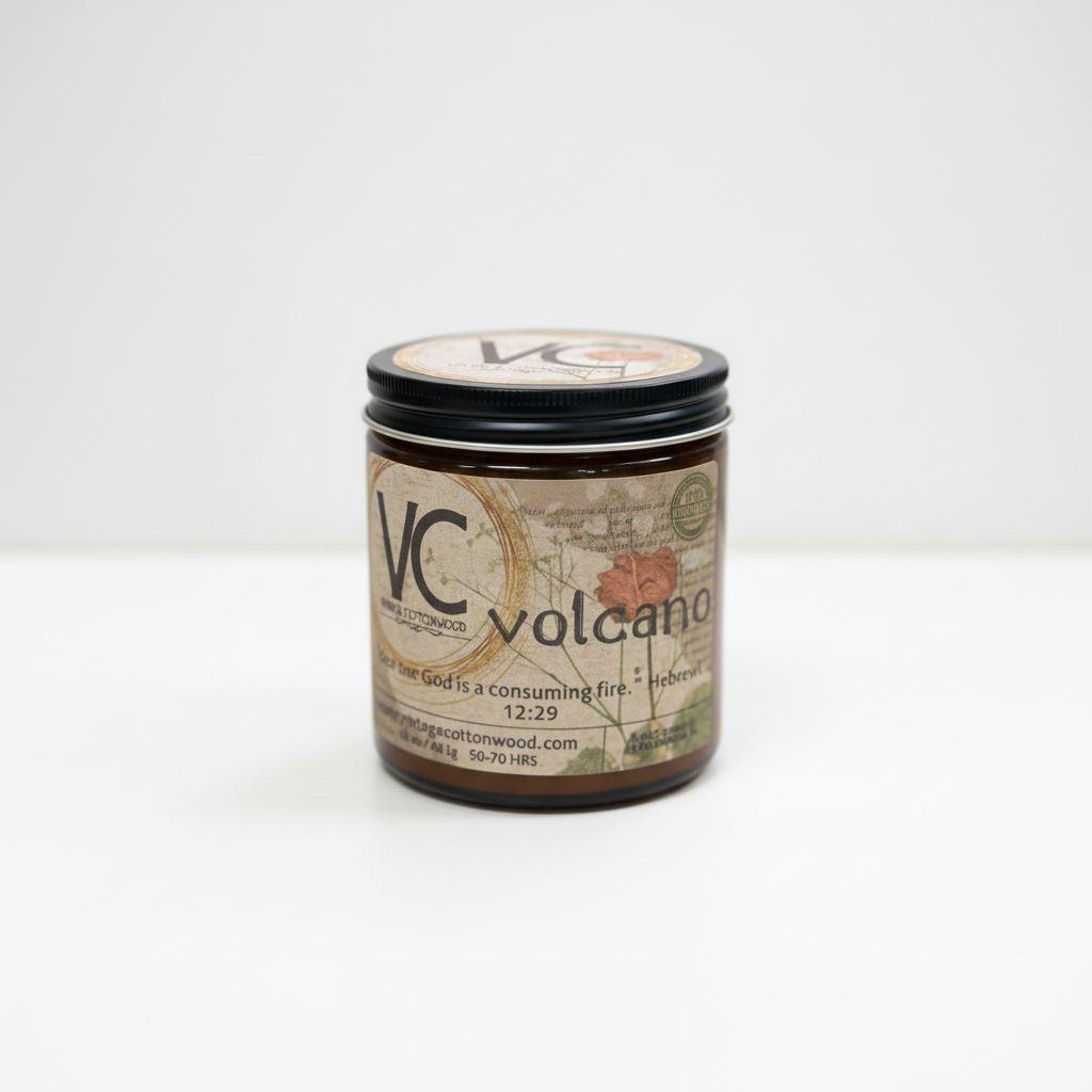 Volcano Candle