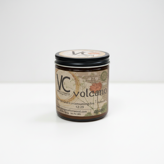 Volcano Candle