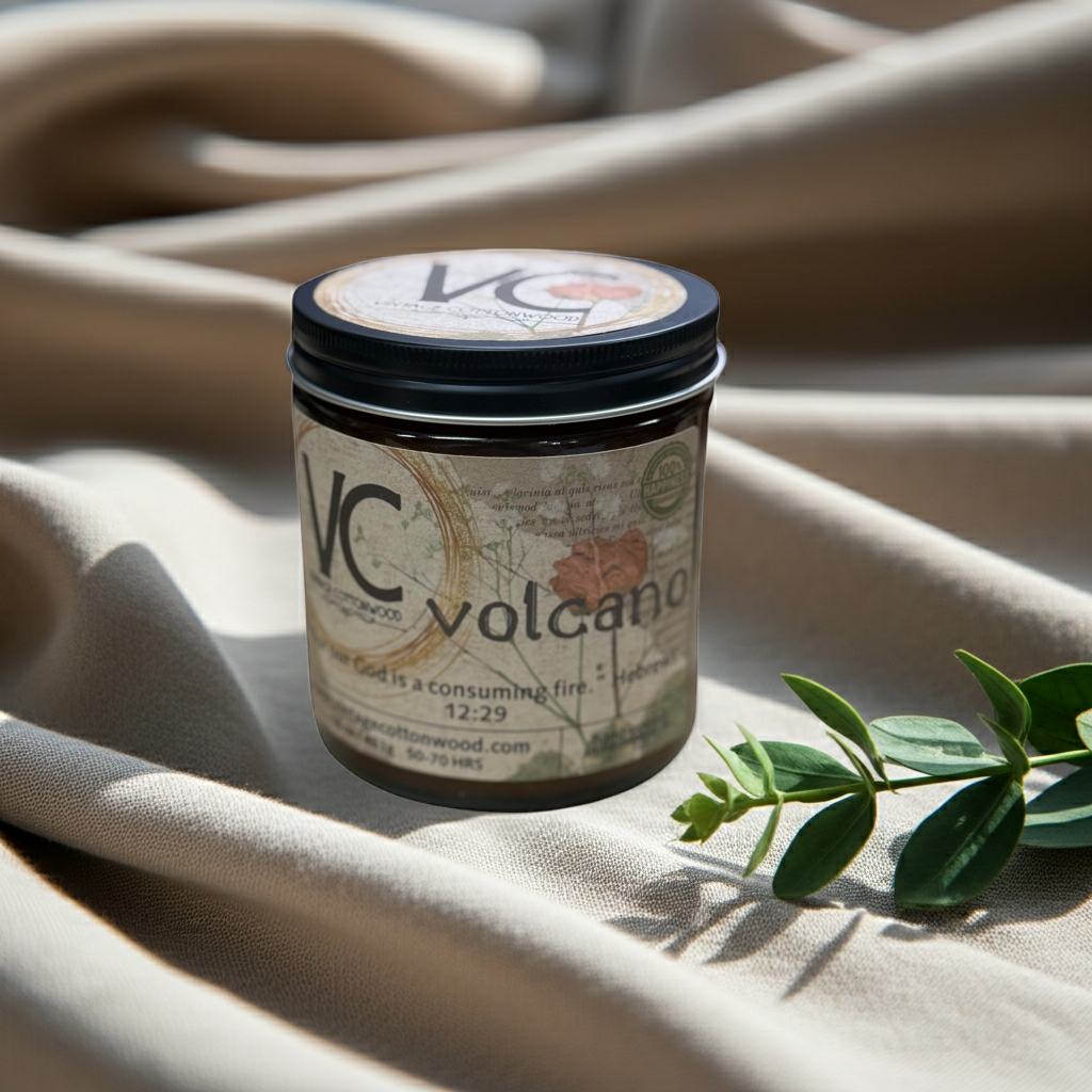 Volcano Candle